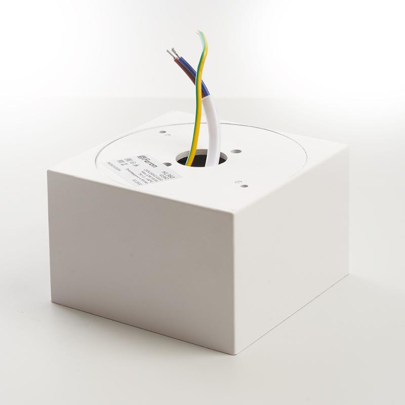 Светильник потолочный под лампу макс 12W, 230V, GX53, белый, HL360 | 41992 | FERON — миниатюра 3