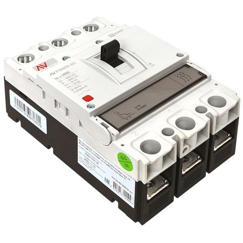 Выключатель автоматический AV POWER-2/3 200А 35kA TR | mccb-23-200-TR-av | EKF — миниатюра 12