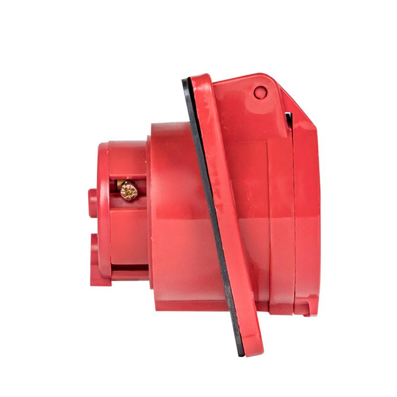 Розетка стационарная внутренняя 415 3Р+РЕ+N 16А 380В IP44 EKF PROxima | ps-415-16-380 | EKF — миниатюра 5