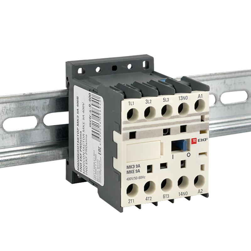 Миниконтактор МКЭ 9А 400В 1NO EKF PROxima | Mctr-s-9-400 | EKF — миниатюра 3