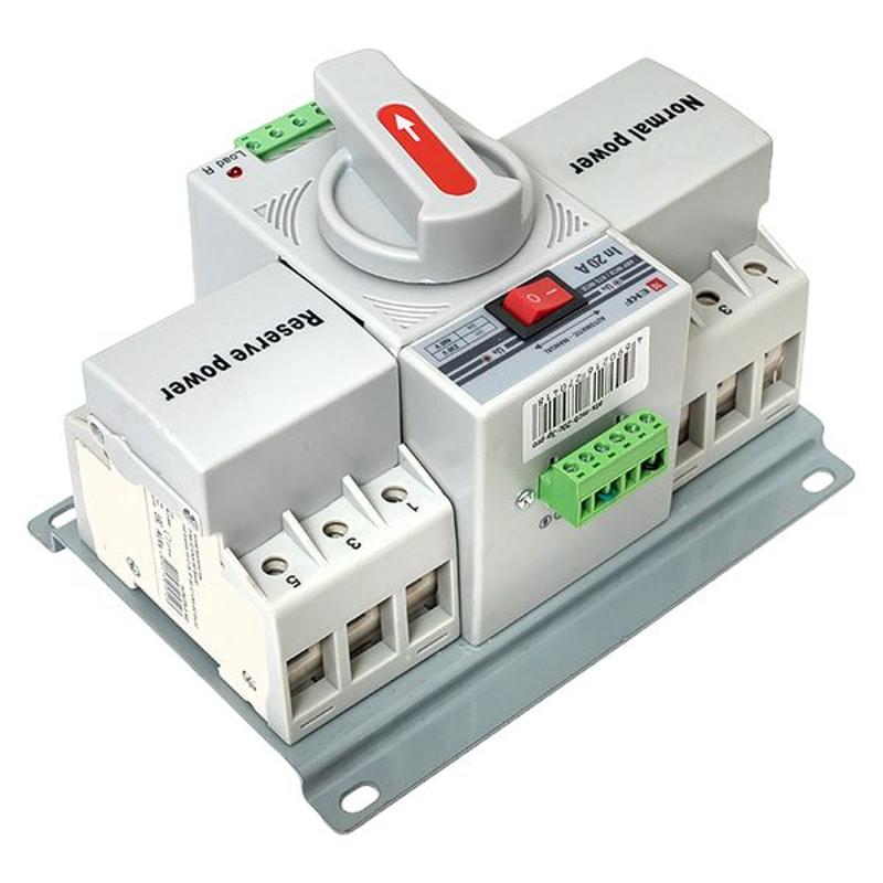 Устройство АВР МCB 20А (C) 3Р 400В PROxima | ats-mcb-20c-3p-pro | EKF — миниатюра 22