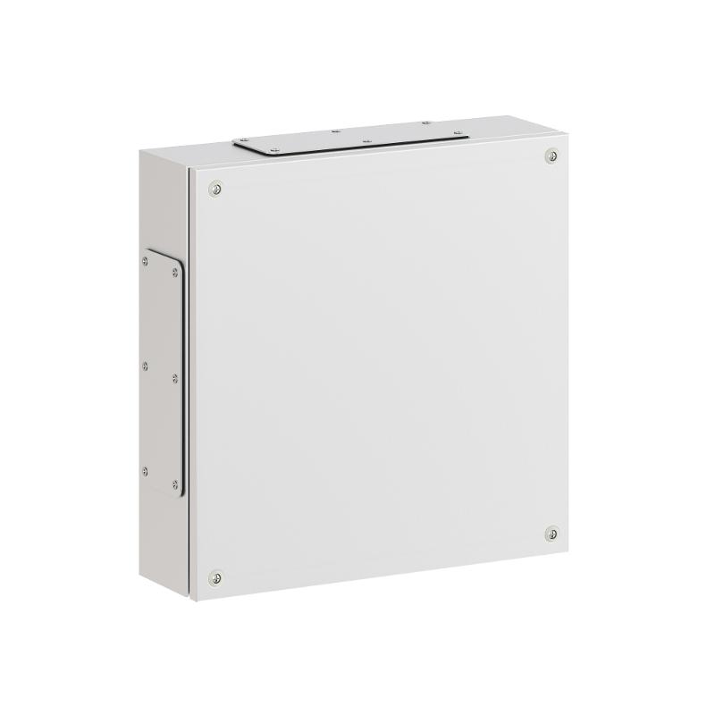 Корпус клеммный металлический SDE ВхШхГ 400x400x120 мм с фланцами | R5SDE4412F | DKC — миниатюра 1