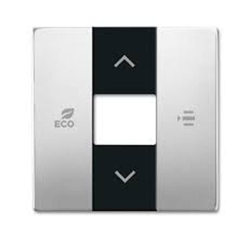 Накладка контроллера фанкойлов free@home, цвет сталь | 6220-0-0549  | 2CKA006220A0549 | ABB — ABB