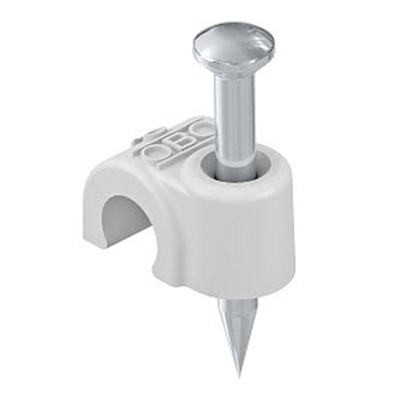Крепежная скоба с гвоздем 5mm, L18 (2005 18 LGR) | 2227347 | OBO Bettermann — миниатюра 2