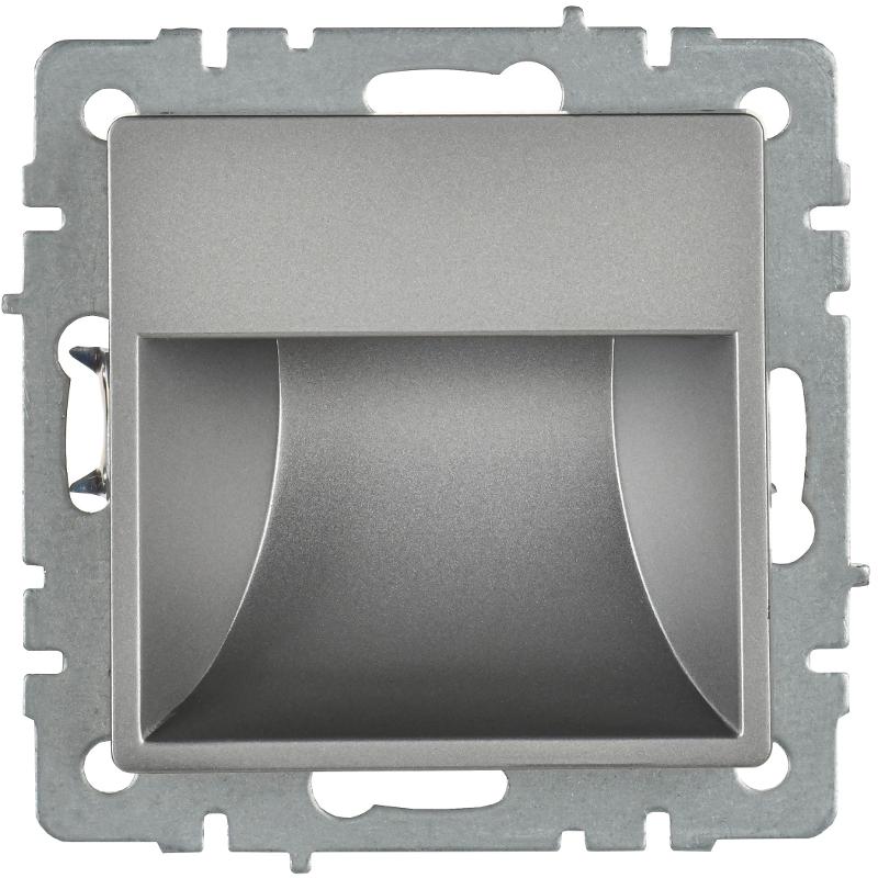 BRITE Подсветка LED встраиваемая ПЛ20-БрС сталь | BR-FL20-K46 | IEK — миниатюра 2