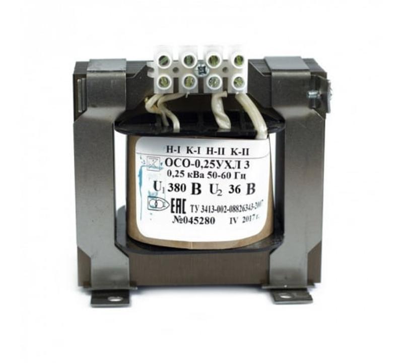 Трансформатор понижающий ОСО-0,25 380/36 | SQ0719-0008 | TDM — TDM ELECTRIC
