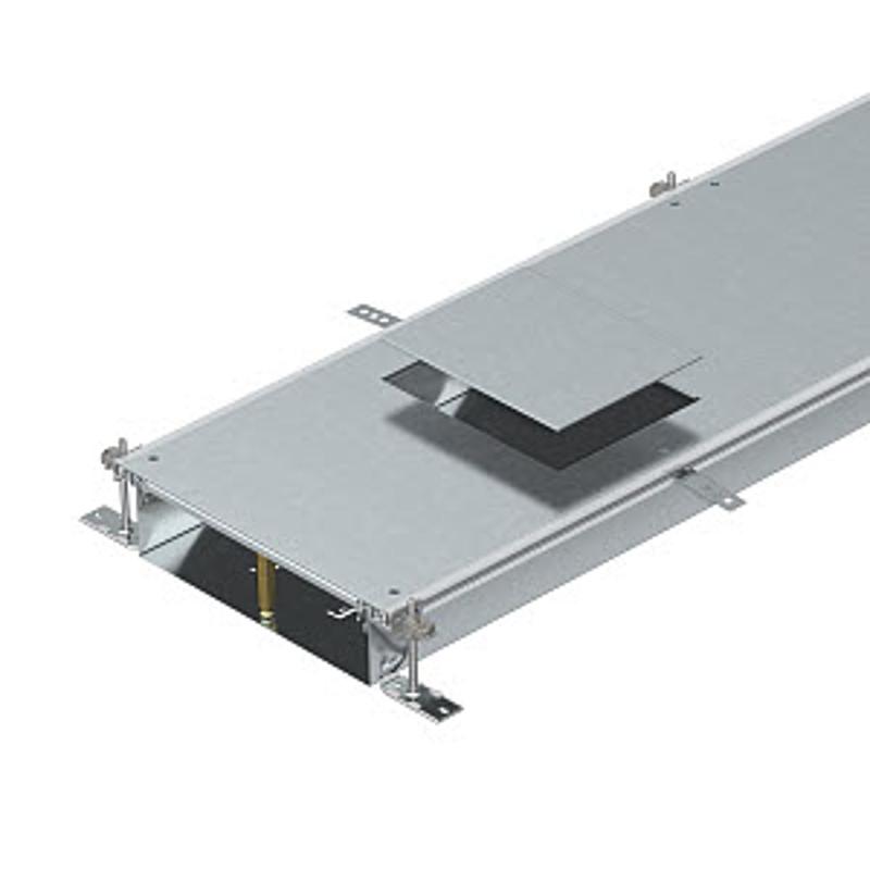 Секция кабельного канала OKA-W для GES6 2400x400x100 мм (сталь) (OKA-W40010050D6) | 7424682 | OBO Bettermann — миниатюра 2