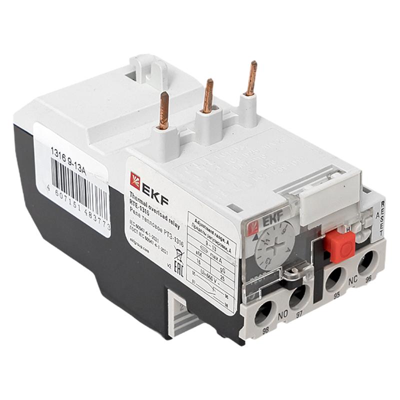 Реле тепловое РТЭ-1316 9-13А EKF PROxima | rel-1316-9-13 | EKF — миниатюра 30