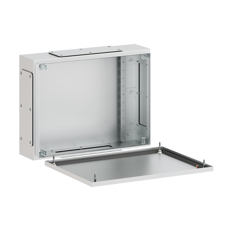 Корпус клеммный металлический SDE ВхШхГ 400x300x120 мм с фланцами | R5SDE4312F | DKC — миниатюра 2