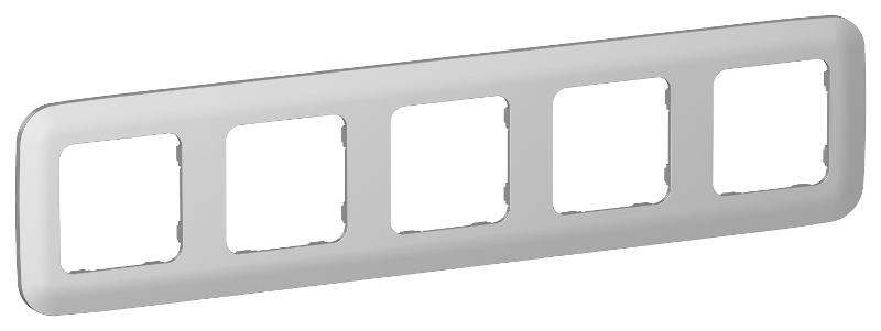 FLITE Artistic Рамка 5-ая РУ-5-А-ФлА алюминий | FI-M52-31-20-K47 | IEK — IEK (ИЭК)