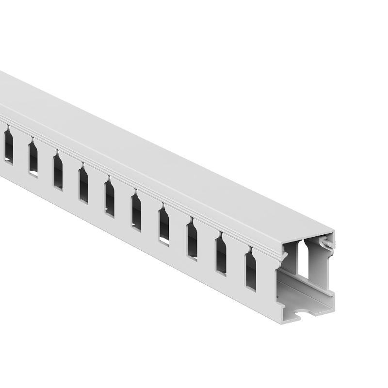 Короб перфорированный серый RL75 25х30 | 00126RL | DKC — DKC (ДКС)