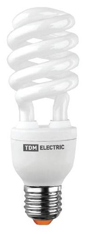 Лампа энергосберегающая КЛЛ-HS-20 Вт-4200 К–Е27 | SQ0323-0038 | TDM — TDM ELECTRIC