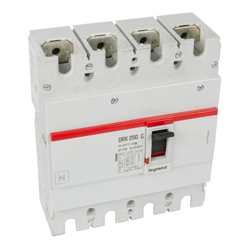 Drx250 фиксированный 175a 4p 18кА | 027108 | Legrand — Legrand