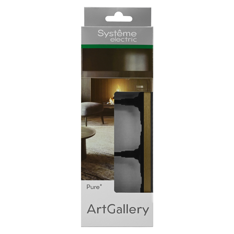 ArtGalery Pure Латунь Рамка 3-постовая , металл | GAL312203 | SE — миниатюра 4
