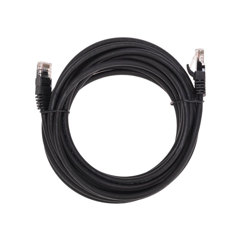 Патч-корд U/UTP CAT 6, RJ45-RJ45, 26AWG, LSZH, черный, 5м REXANT | 02-0292-5 | REXANT — REXANT