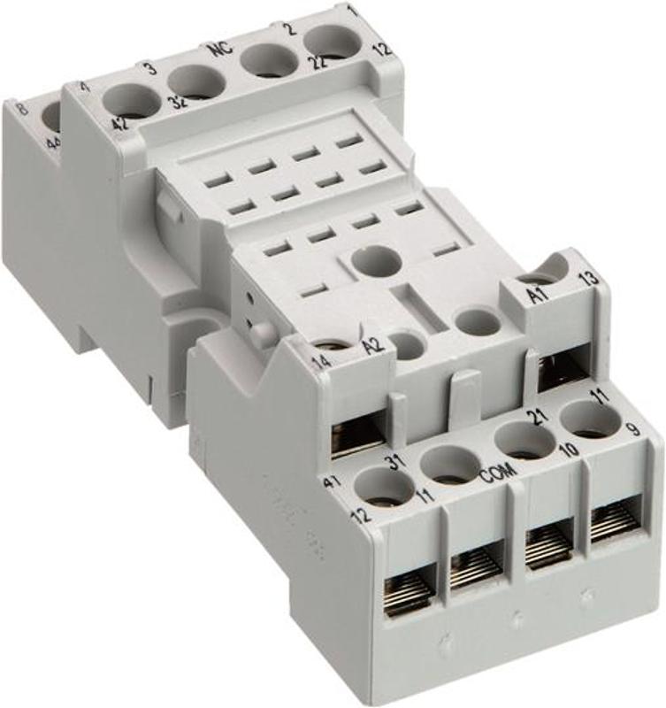 Цоколь CR-M2SS (стандартный) для реле CR-M 2ПК | 1SVR405651R1000 | ABB — ABB