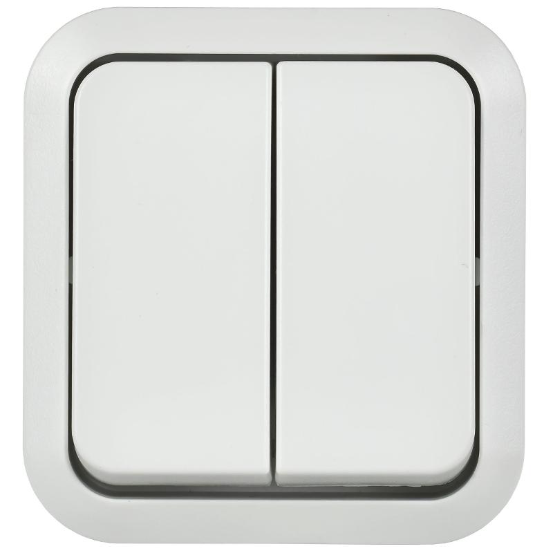 TORS Выключ. двухкл. 10А IP55 TS305 белый | TS-V20-0-10-55-K01 | IEK — миниатюра 2