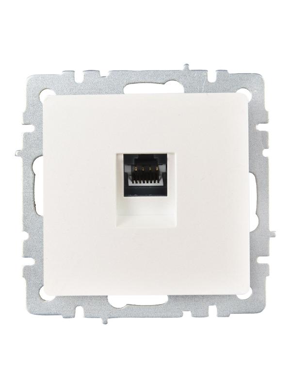 BRITE Розетка компьютерная RJ45 кат.6 РК11-БрЖ жемчуг | BR-K10-2-K36 | IEK — миниатюра 2