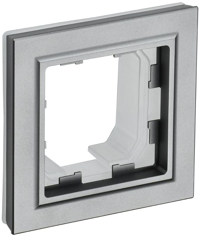 BRITE Рамка 1-ая IP44 РУ-1-БрС-44 сталь | BR-M12-44-K46 | IEK — IEK (ИЭК)
