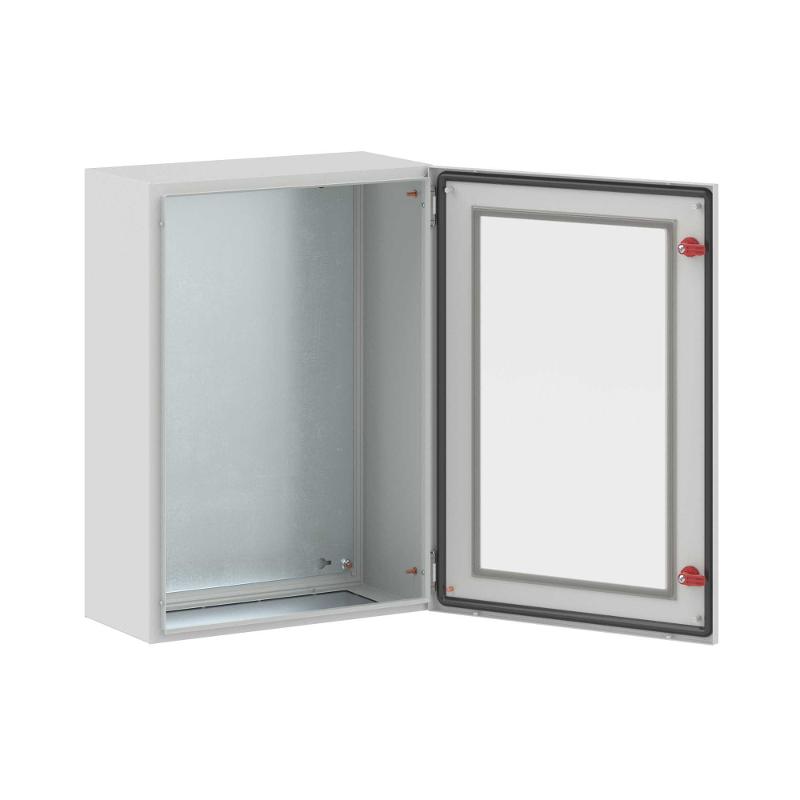 Корпус сварной навесной ST с прозрачной дверью и М/П ВхШхГ  700 x 500 x 250 | R5STX0759 | DKC — миниатюра 2