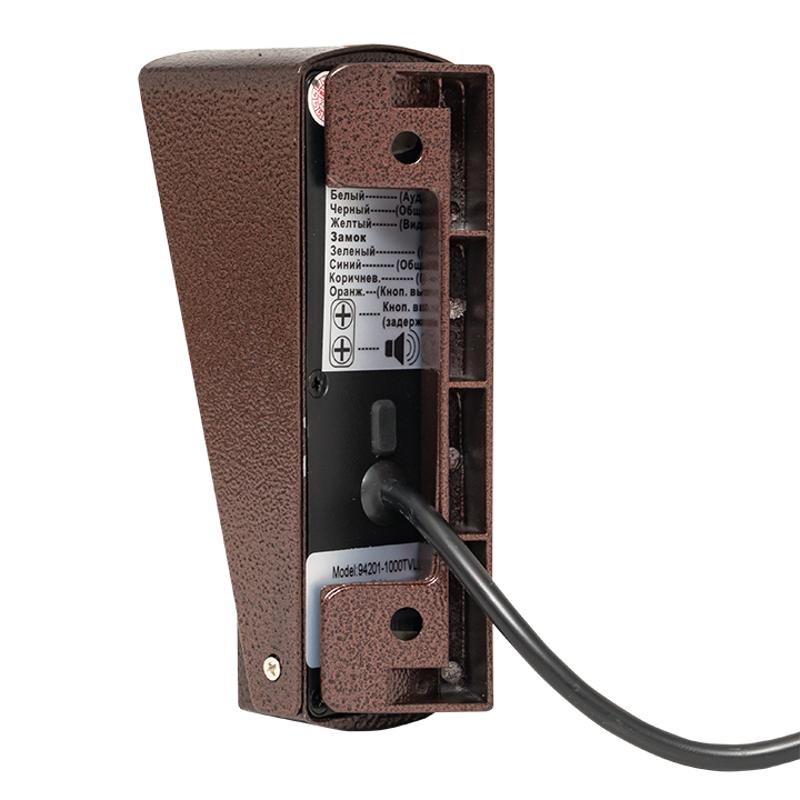 Вызывная видеопанель CPV-01 медь 4пр. 1000TVL IP65 EKF | int-cpv-01 | EKF — миниатюра 5
