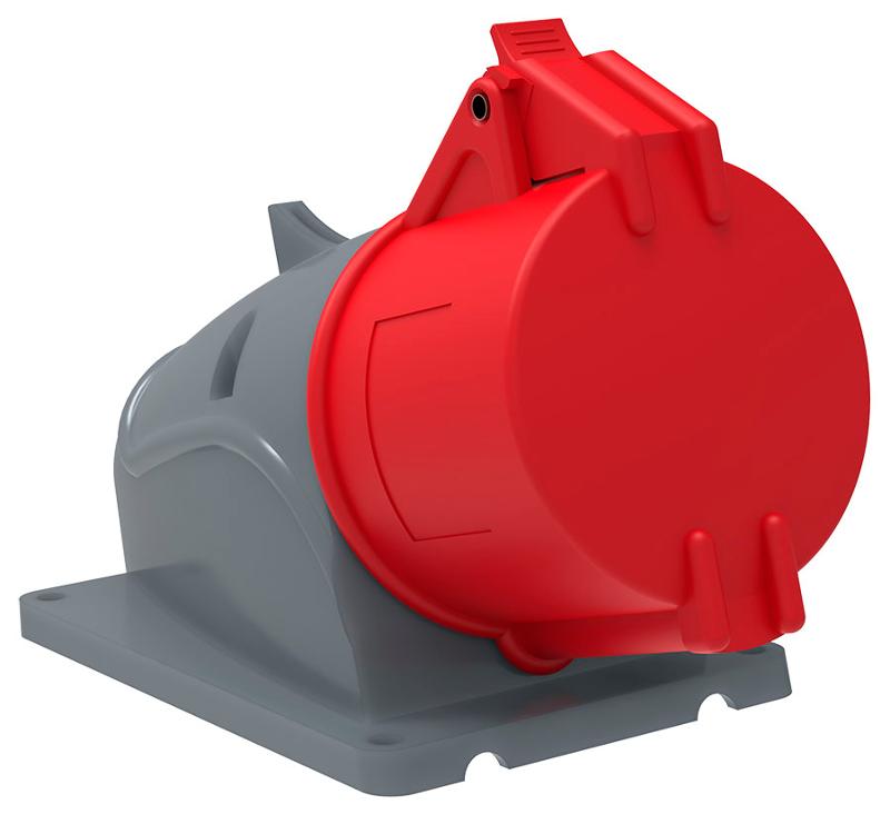Розетка стационарная ССИ-125 32А-6ч/200/346-240/415В 3Р+РЕ+N IP44 MAGNUM | PSN12-032-5 | IEK — IEK (ИЭК)