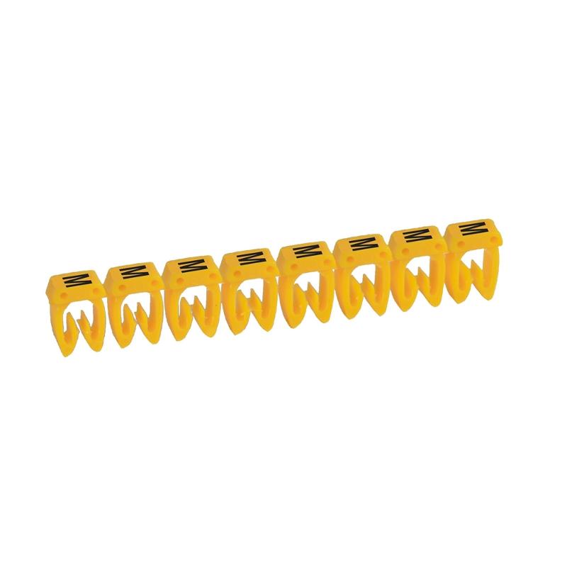 Маркер CAB 3 - для кабеля 4-6 мм² - заглавная буква M | 038372 | Legrand — Legrand