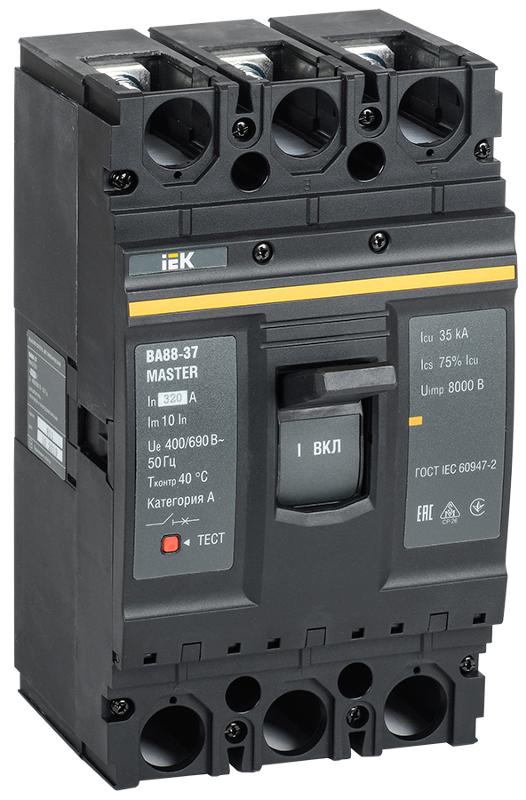 Выкл. авт. ВА88-37 3Р 320А 35кА MASTER IEK | SVA40-3-0320-02 | IEK — IEK (ИЭК)