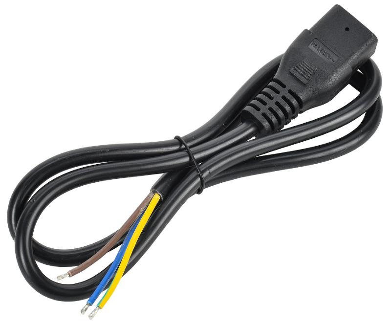 ITK Кабель электропитания PDU 3х1,5 1М C19-б/р | PC-C19-1M | ITK — ITK
