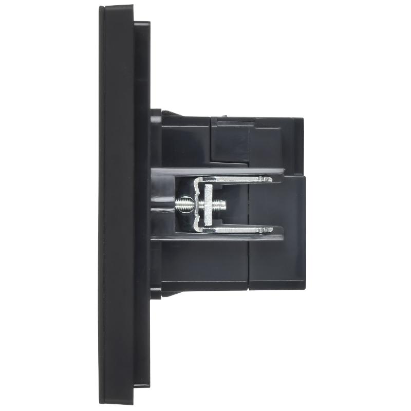 FORTE&PIANO Розетка USB A+A 3,1А FP149M черный  | FP-U21-D31-M-K02 | IEK — миниатюра 4