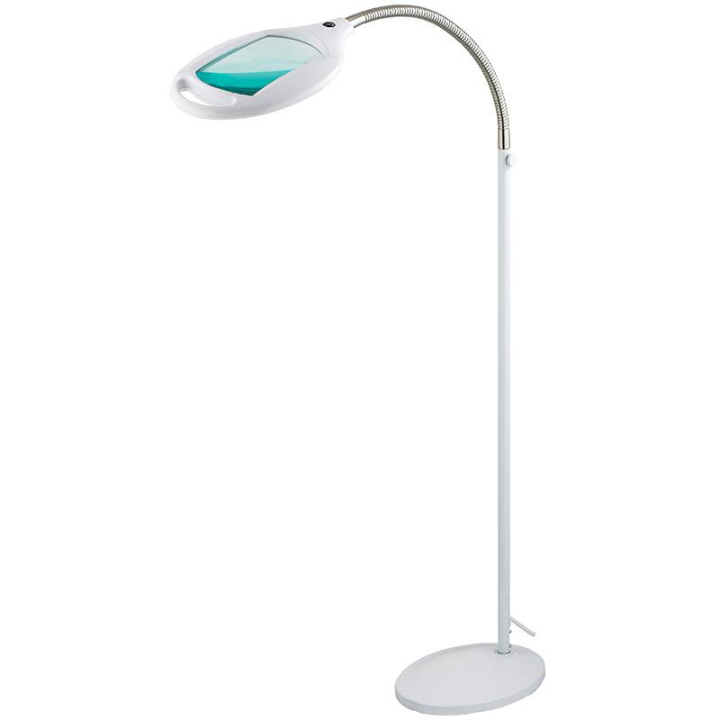 Лупа напольная , 3D, с подсветкой 42 LED, белая | 31-0512 | REXANT — REXANT
