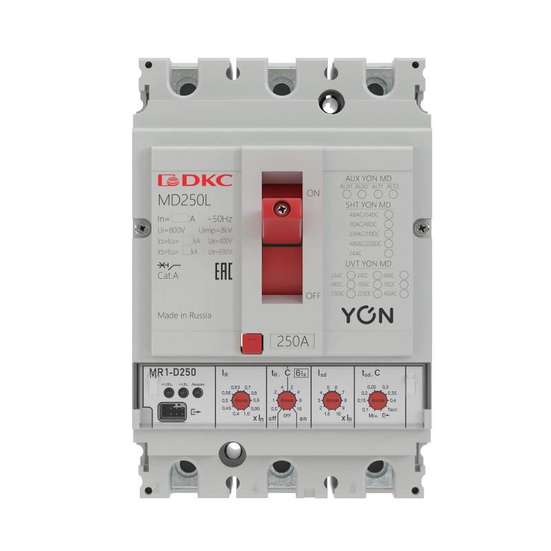 Выключатель автоматический в литом корпусе YON MD100N-MR1 | MD100N-MR1 | DKC — DKC (ДКС)
