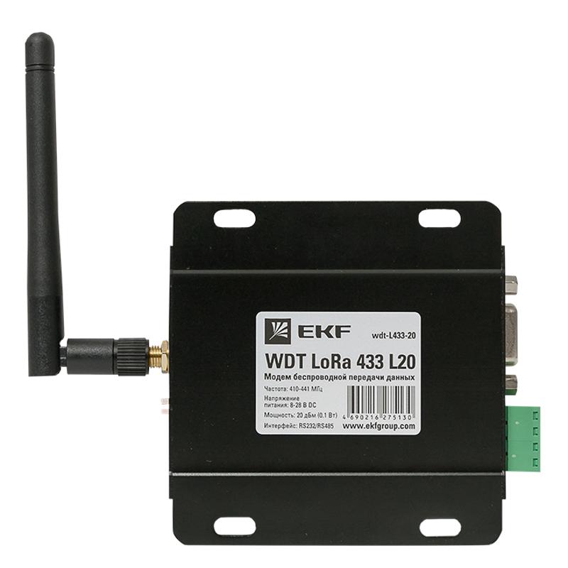 Модем беспроводной передачи данных WDT LoRa 433 L20 PROxima | wdt-L433-20 | EKF — миниатюра 7