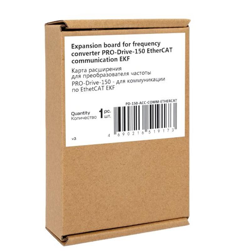Карта расширения для преобразователя частоты PRO-Drive PD-150-ACC-COMM-ETHERCAT | PD-150-ACC-COMM-ETHERCAT | EKF — миниатюра 8