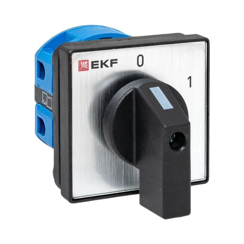 Переключатель кулачковый ПК-1-12 25А 2P "0-1" EKF PROxima | pk-1-12-25 | EKF — EKF