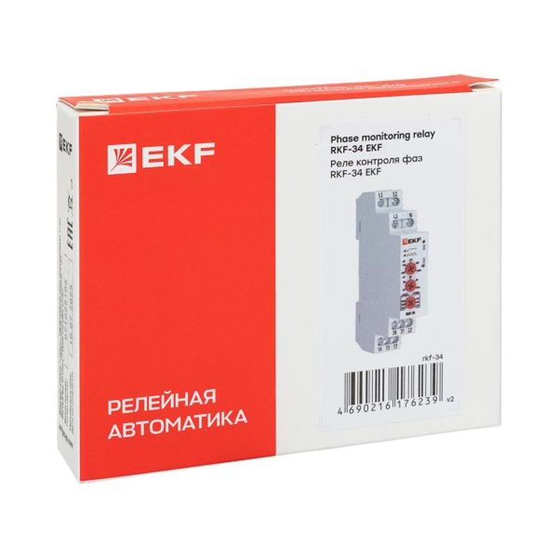 Реле контроля фаз RKF-34 EKF EKF PROxima | rkf-34 | EKF — миниатюра 24