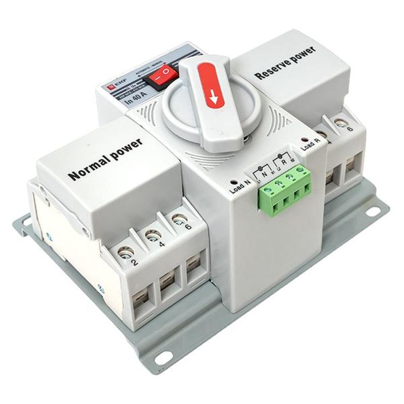 Устройство АВР МCB 40А (C) 3Р 400В PROxima | ats-mcb-40c-3p-pro | EKF — миниатюра 23