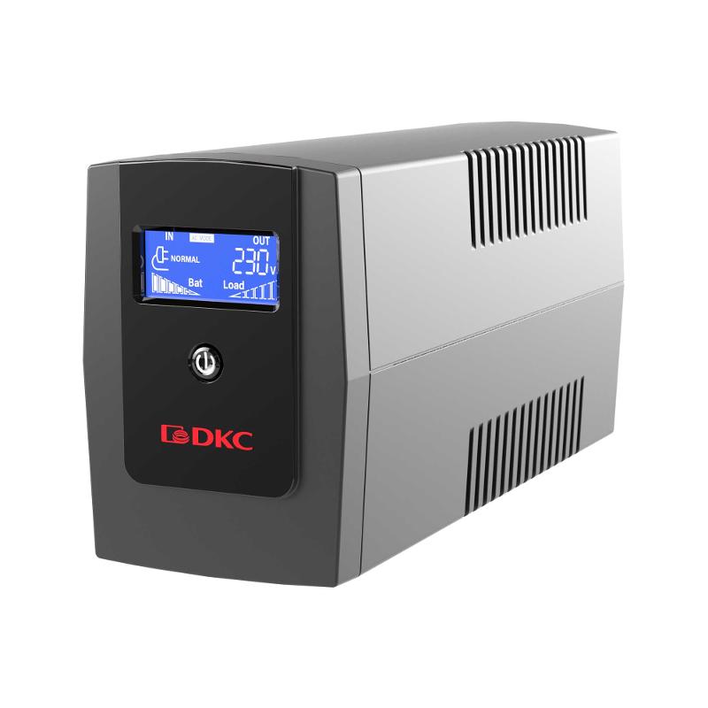 ИБП Info LCD, 800 ВА, IEC C13 (3), USB + RJ45 | INFOLCD800I | DKC — DKC (ДКС)