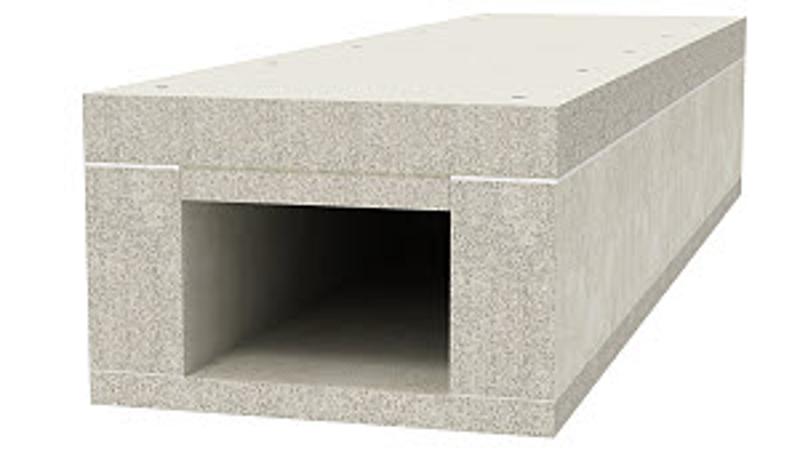 Огнестойкий кабельный канал с крышкой IE120 105x160мм (BSK 121016) | 7215228 | OBO Bettermann — миниатюра 2