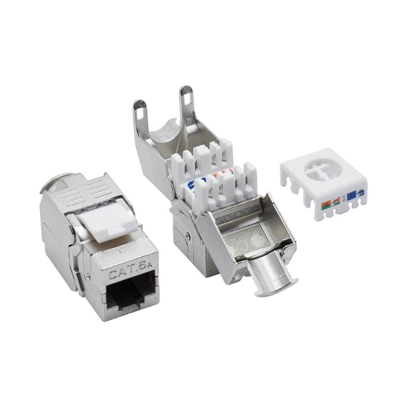 Патч-панель модульная 19", 1U,CAT6A, 24 порта RJ45, экранированная | RN6APPF24 | DKC — миниатюра 5