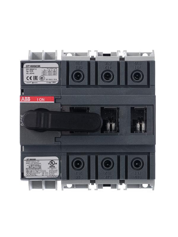 Рубильник OT160G03K | 1SCA138208R1001 | ABB — миниатюра 2