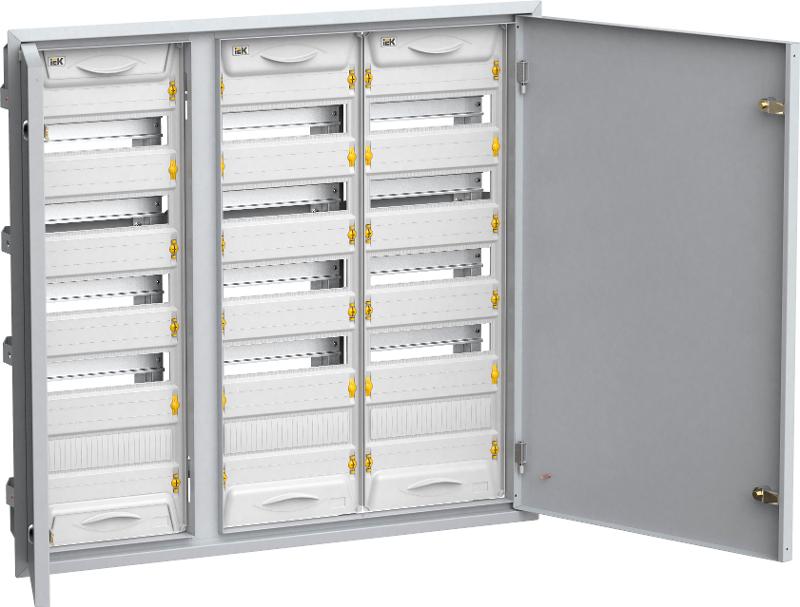 TITAN 5 Корпус металлический ЩРв-180 IP31 УХЛ3 (855х922х140мм) серый | MKM12-V-180-31-Z-U | IEK (замена на TI5-50-V-3X060-31) — IEK (ИЭК)