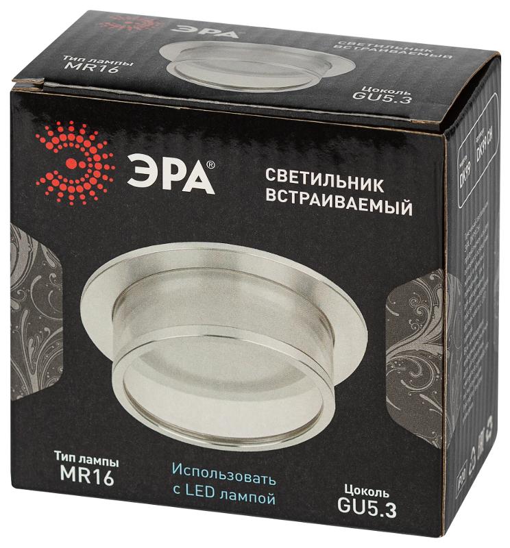 Светильник встраиваемый декоративный DK99 CH MR16 GU5.3 хром | Б0058394 | ЭРА — миниатюра 3