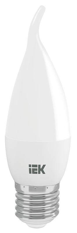 Лампа светодиодная LED 7Вт Е27 220В 3000К CB35 свеча на ветру | LLE-CB35-7-230-30-E27 | IEK — миниатюра 2