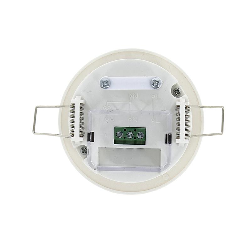 Датчик движения ИК встраиваемый 1200Вт 360гр. до 6м IP20 PROxima | dd-ms-100 | EKF — миниатюра 5