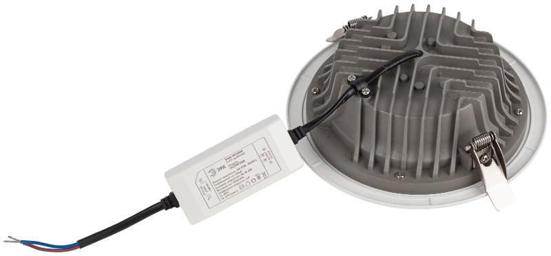 Светильник светодиодный встраиваемый даунлайт SDL-10-90-40K-W20 круглый 20Вт 4000K 1800Лм D167х55 | Б0049706 | ЭРА — миниатюра 3