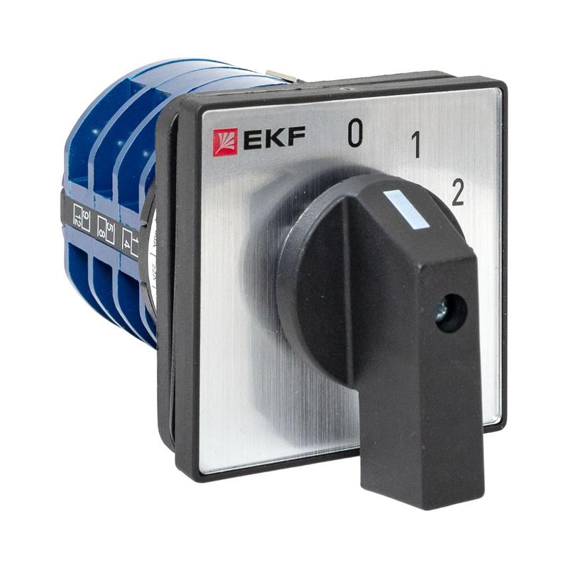 Переключатель кулачковый ПК-1-102 32А 2P «0-1-2-3» IP65 | pk-1-102-32-65 | EKF — EKF