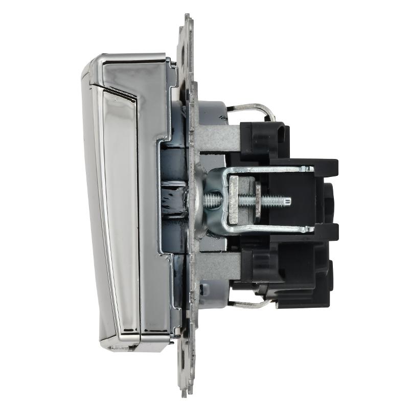 BRITE Роз. с з/к/ш с кр. 16А IP20 РСбш10-3-БрГН мет х/н  | BR-R16-16-M-K23 | ИЭК — миниатюра 6