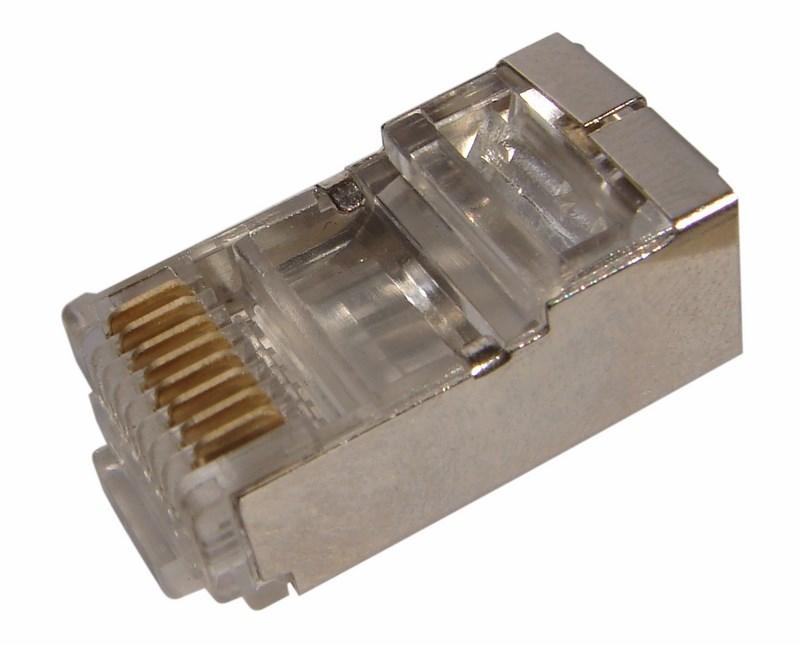 Джек  RJ-45  8P8C  CAT 5e  (экран) | 05-1023 | REXANT — REXANT