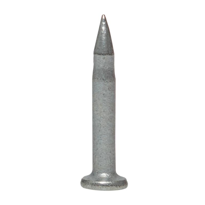 Кованные гвозди по бетону, металлу для монтажного пистолета (тип CN) Bullet Type d 3 мм длина 25 мм, цинкование (1000 шт.) Expert | cpn-3025bp | EKF — миниатюра 9